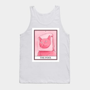 Fool Cat Tarot Tank Top